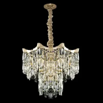 Подвесная люстра 13*E14 CL308262 золото Моника Citilux