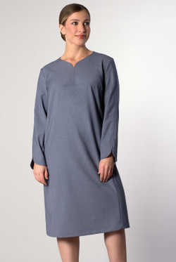 Платье женское 3235зпа, серый #392С053235зпа