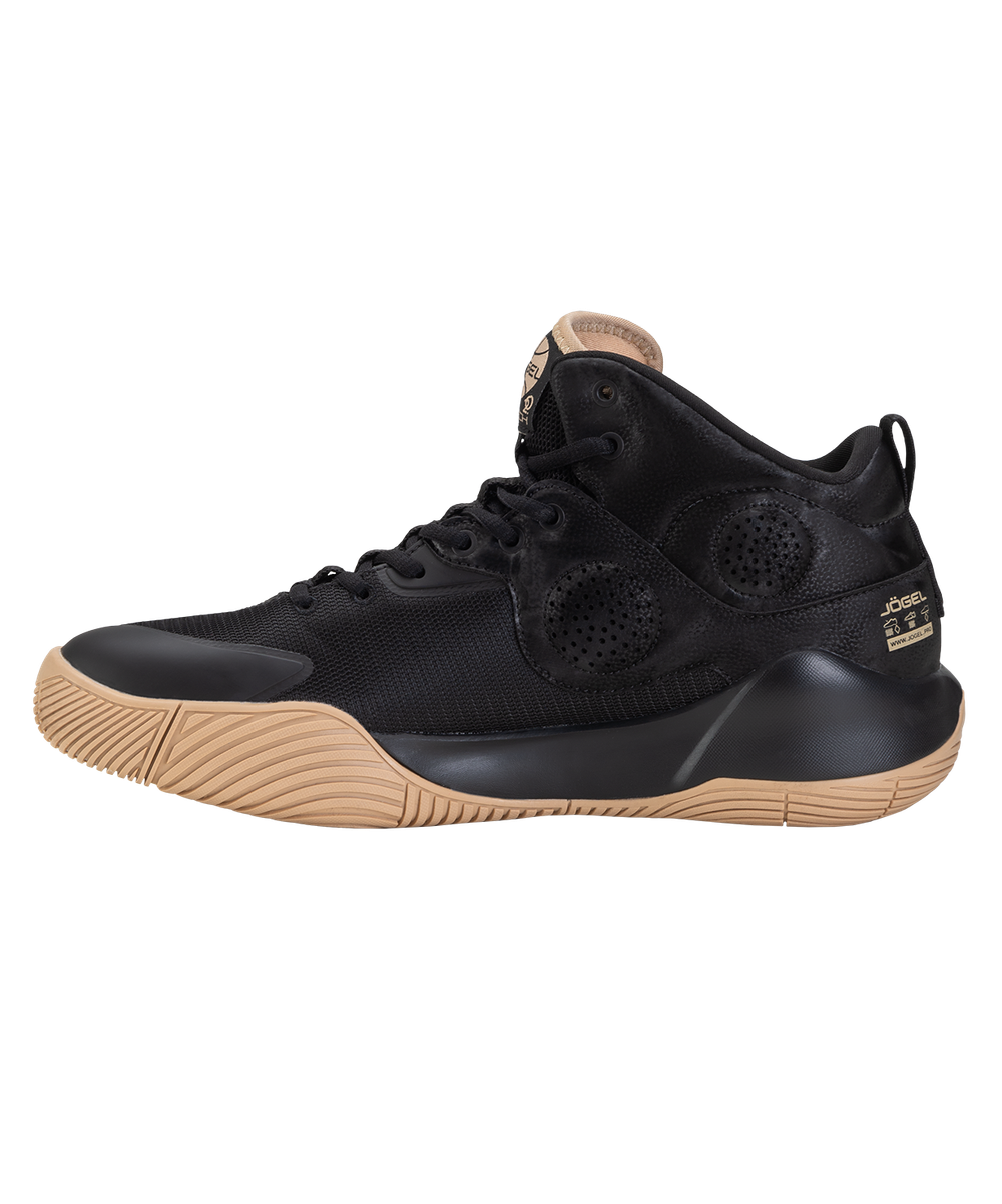 Кроссовки баскетбольные Launch MID, Black/gold