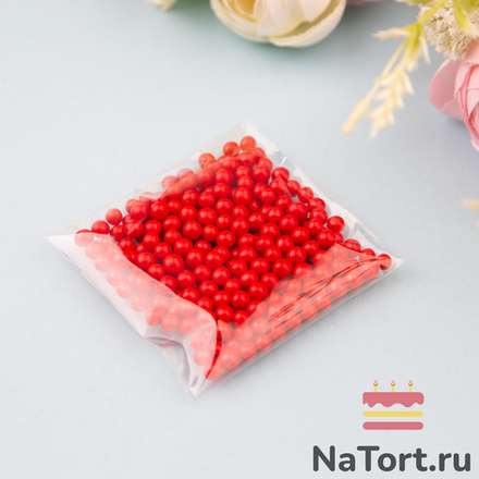 Пакетики прозрачные с клеевым клапаном 7x7+3см (100 шт)