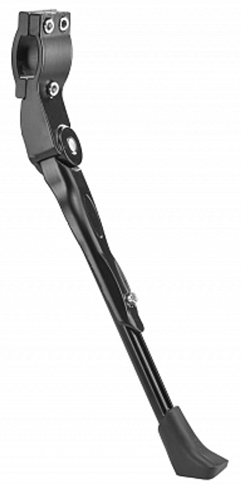 Подножка 20"-28" BLF-F3 задняя, крепление на 1 одно перо вилки, регулир. телескоп., алюм. чёрная