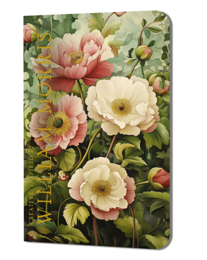 Блокнот Creative. William Morris зеленый