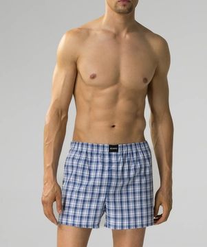 Трусы (1 шт) мужские семейные Atlantic MBT-002, хлопок, голубой