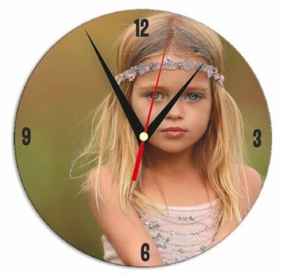 Часы металлические "Стандарт 1" круг 20см +