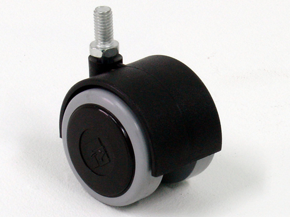 Опора колесная ОК 1 черная со штыр.м/х (ОКП51М.Х) (100шт)