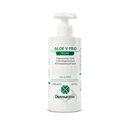 Dermatime ALOE V PRO Regenerating Cream Алоэ ПРО регенерирующий крем 400ml