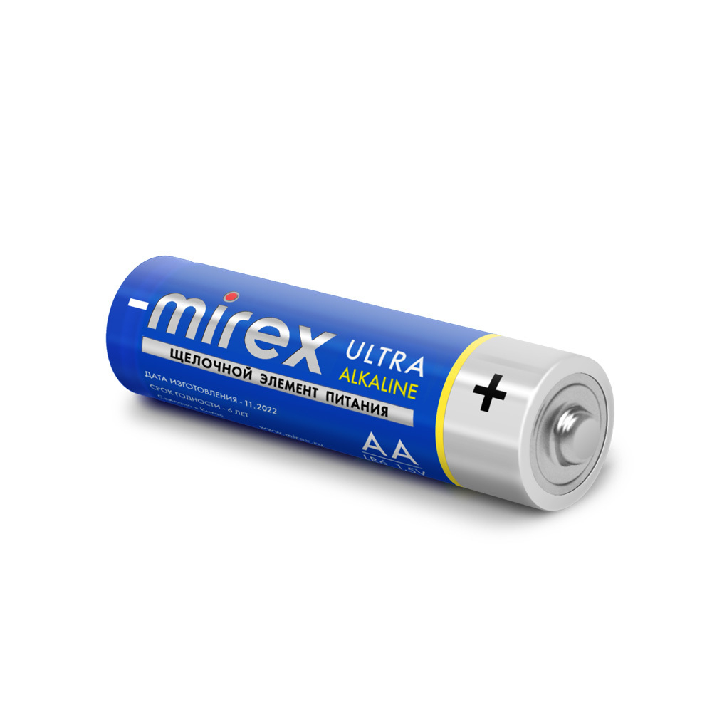 Батарейка алкалиновая AA/LR6 Mirex