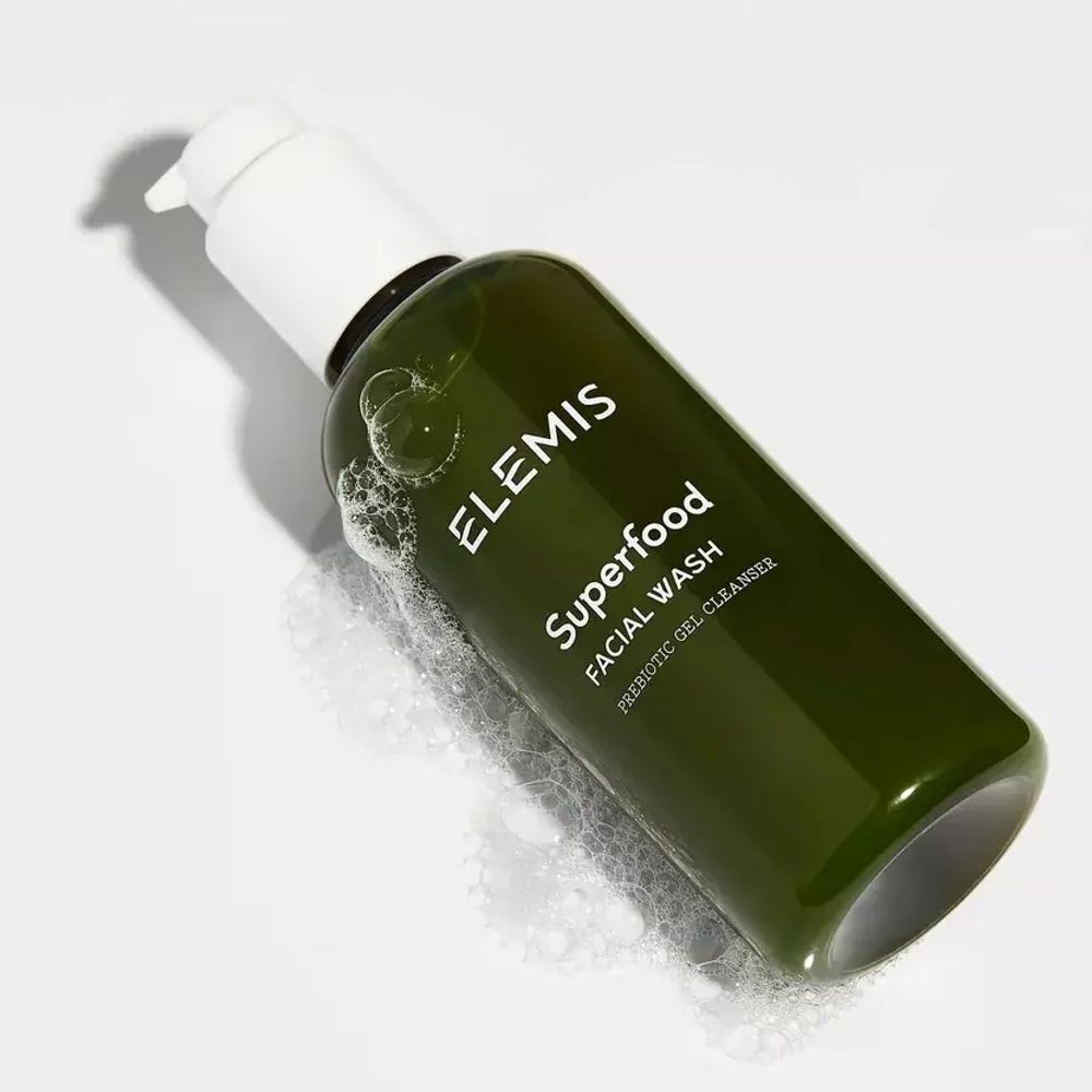 Гель для умывания с Омега-комплексом Elemis Superfood FACIAL WASH Prebiotic Gel Cleanser 200 мл