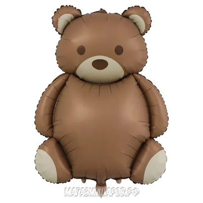 Шар Фигура "Медвежонок матовый"