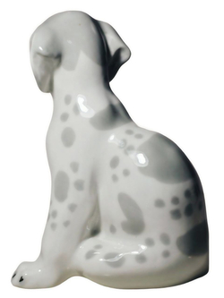 Фарфоровая статуэтка "Щенок мраморного дога" ЛФЗ