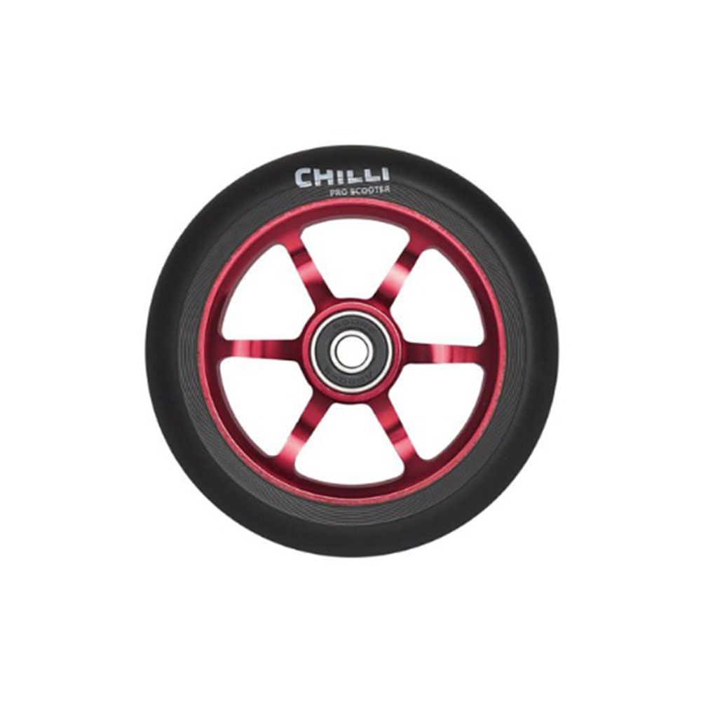 Колесо для самоката Chilli 2021 Wheel 5000 - 110 mm Red (б/р)