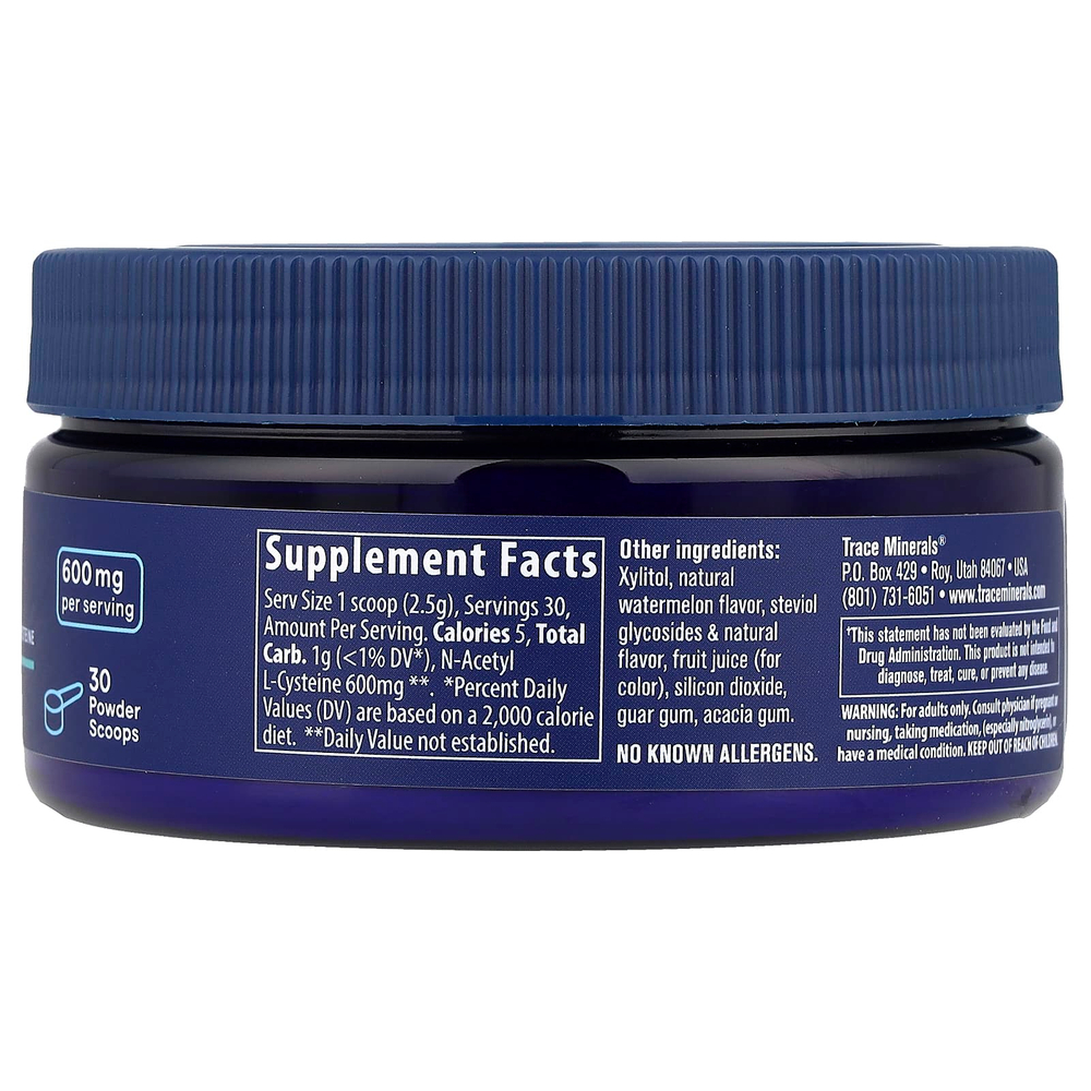 Trace, NAC в порошке, со вкусом арбуза, 75 г (2,6 унции)