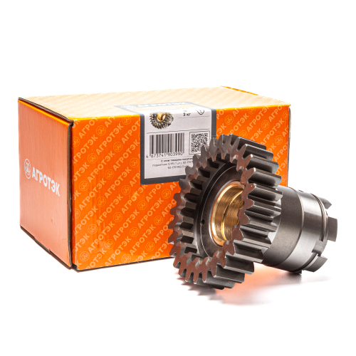 Шестерня КПП промежуточного вала 2-й ступени редуктора, МТЗ, 28 зуб.