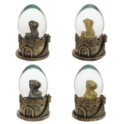 GAEM Фигурка декоративная в стекл шаре "Змея", D4.5 см, L4,5 W4,5 H7,5 см, 4в.