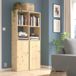 Комбинация для хранения - IVAR  IKEA/ ИВАР ИКЕА, 166х80 см,под беленый дуб