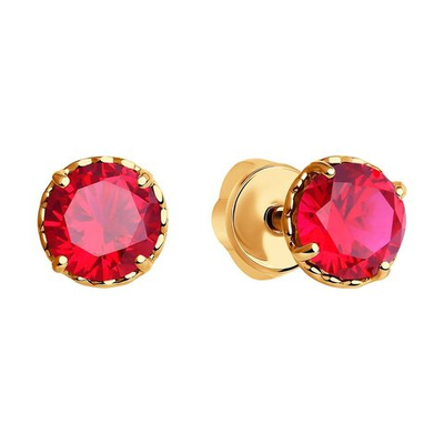 Серьги Au 585 (725417)