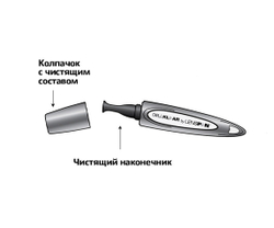 Карандаш для чистки оптики Lenspen Cellklear - фото 5 - конструкция