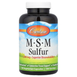 Carlson, МСМ и сера, 180 вегетарианских капсул