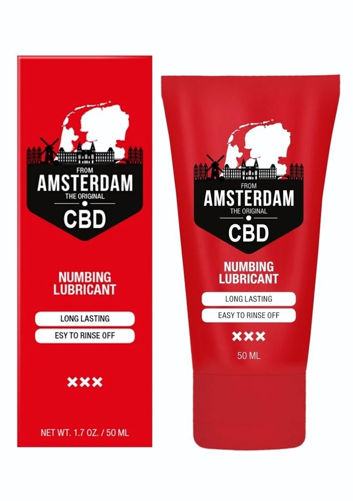 Пролонгирующий лубрикант CBD from Amsterdam Numbing Lubricant - 50 мл.