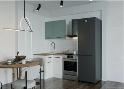 Кухонный гарнитур угловой Муссон 1000х1000 (38мм)