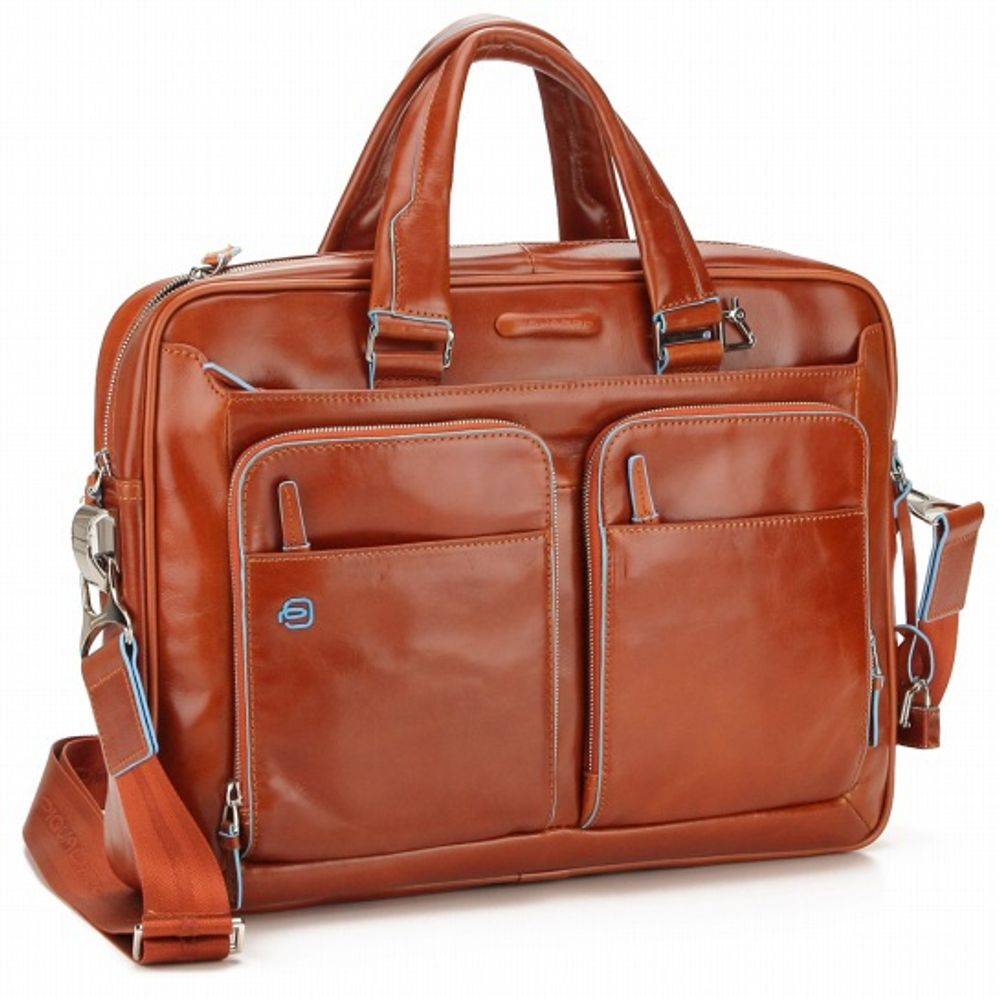 Сумка мужская Piquadro Blue Square оранжевый (CA2849B2/AR)