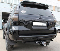 Фаркоп с элект. Smart, на Land Cruiser Prado 120, 150 FA 0602-E (с 2009 г.в.) (паспорт и сертификат в комплекте) Бизон