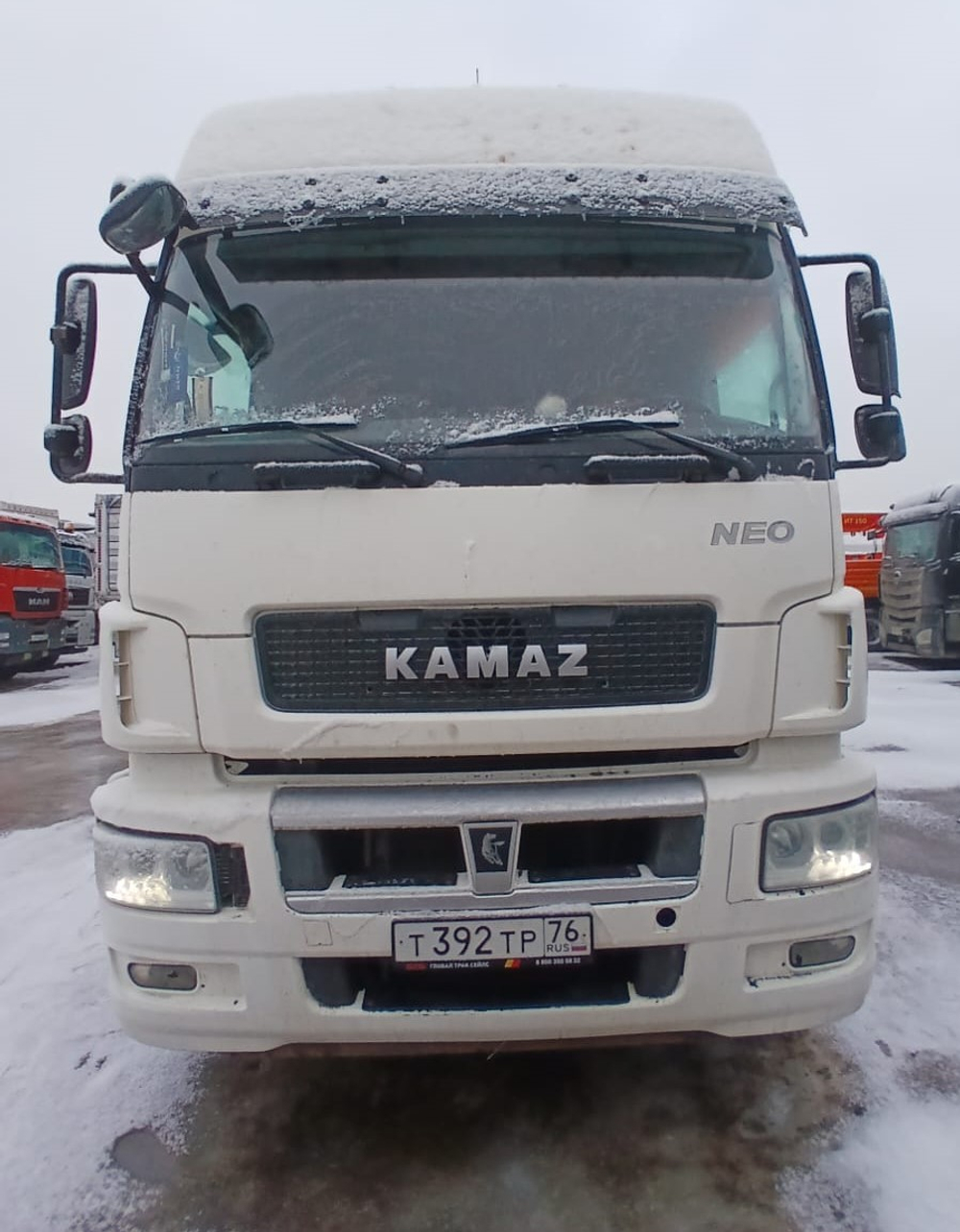 КамАЗ 5490 4x2 Седельный тягач 5490-022-87(S5) (Дизельный, 11,9 л, 401 л.с., МТ)