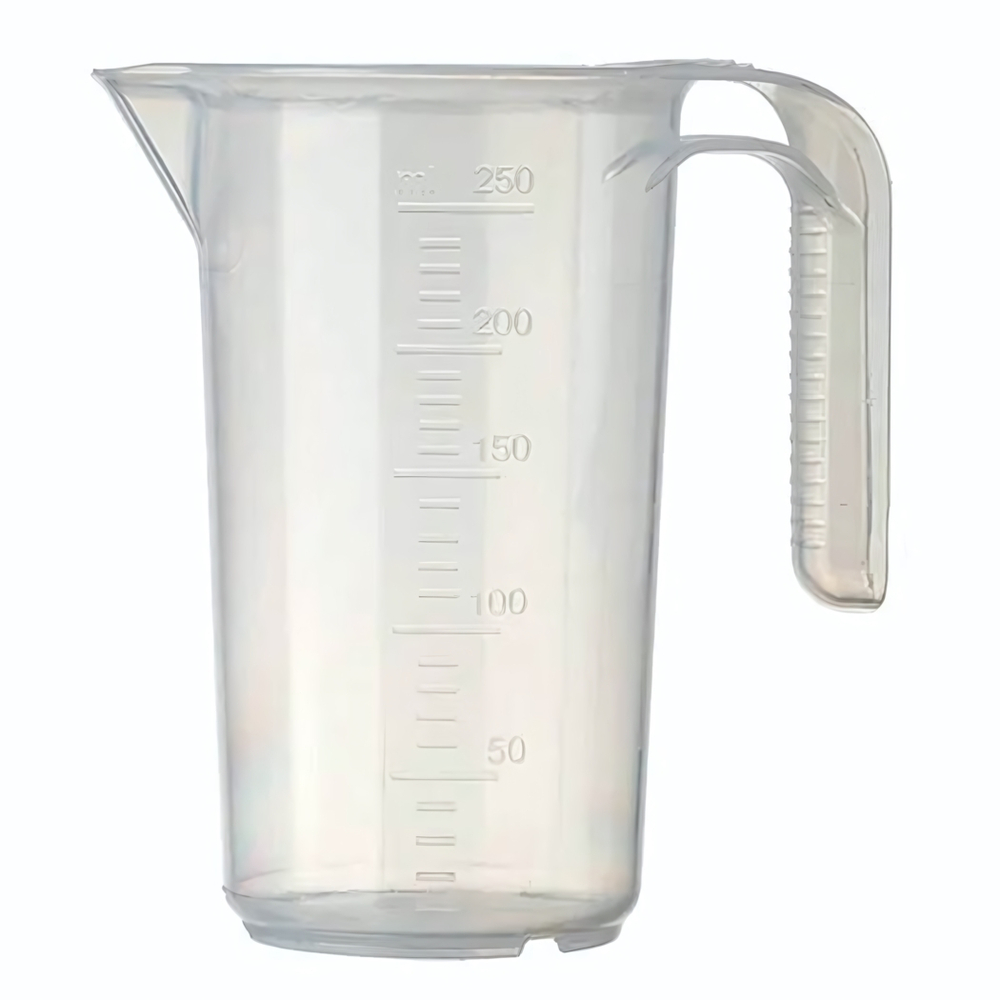 Прозрачный мерный кувшин (объем 250 мл.)