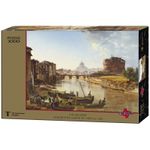 Пазл  3000 эл. Стелла "Щедрин С.Ф. Новый Рим. Замок Св. Ангела"