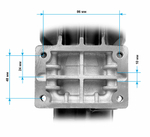 Двигатель алмазного бурения MESSER DM180-1  230мм, 3,2 кВт, 900 об/мин, с PRCD