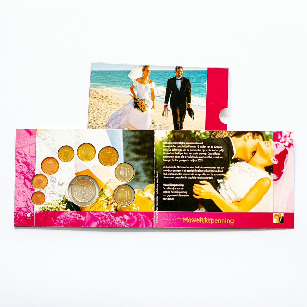 Netherlands 2003 Wedding Coin Set