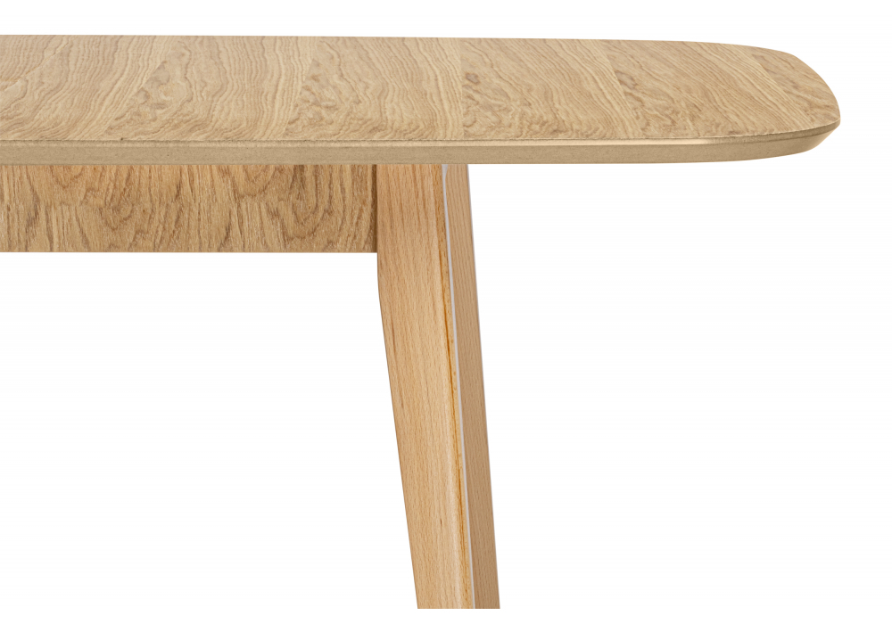 Стол деревянный Woodville Адель 145(190)x80 светлое дерево