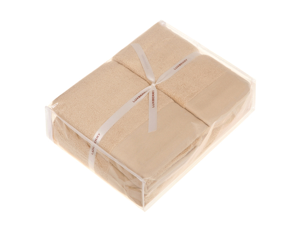 Полотенце 50х100 Luxberry Basic бежевое