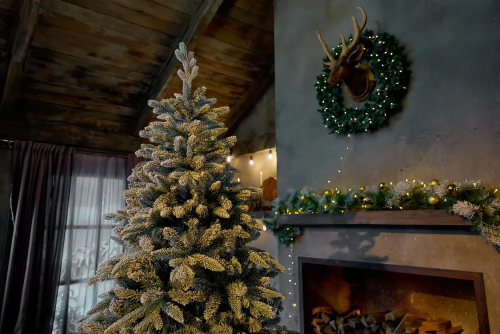 Заснеженная елка «Noel» (Литая+пвх) от 1,5 м до 3 м