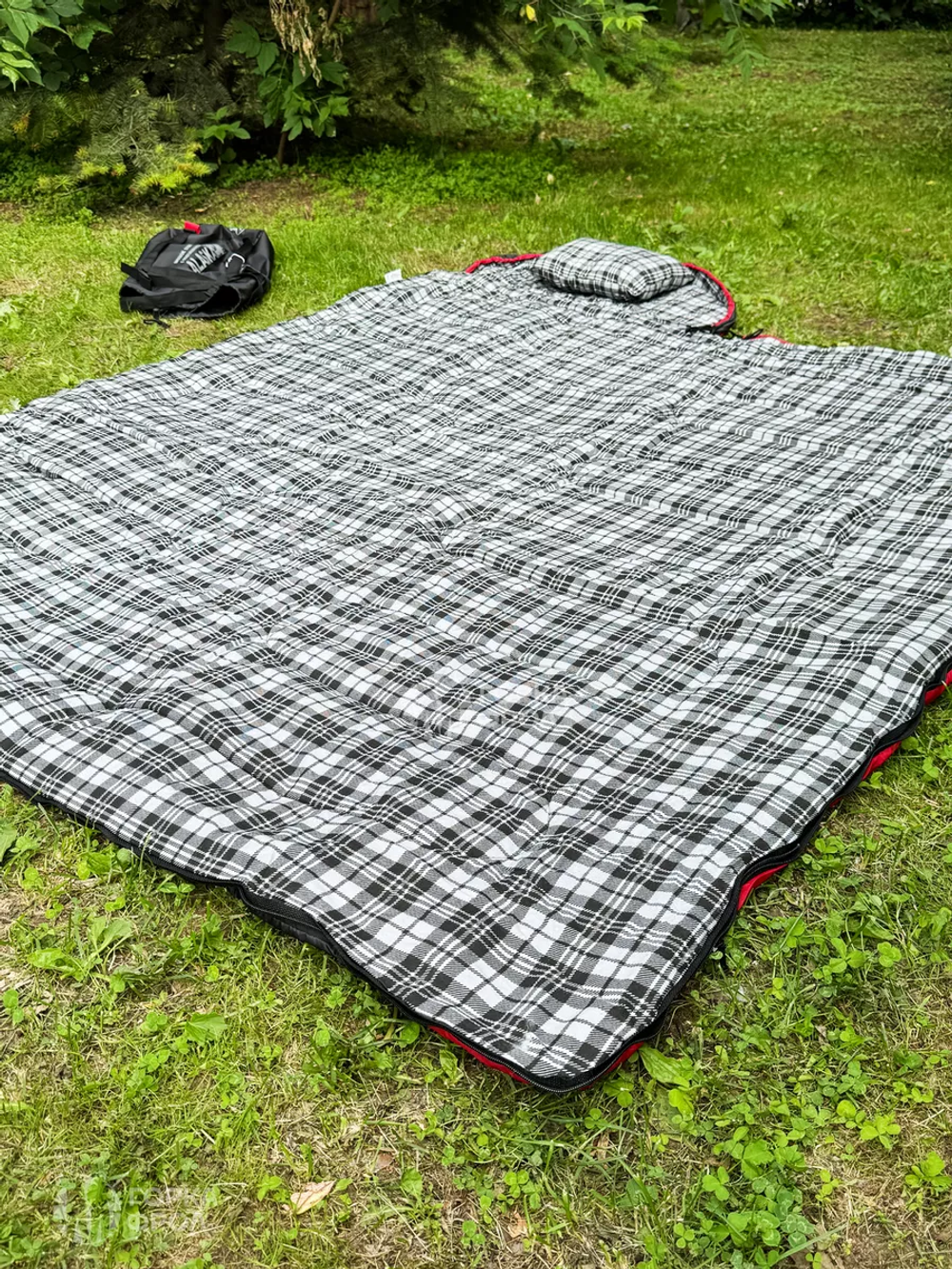 Спальный мешок Balmax elit - 7 градусов Красный/Черный