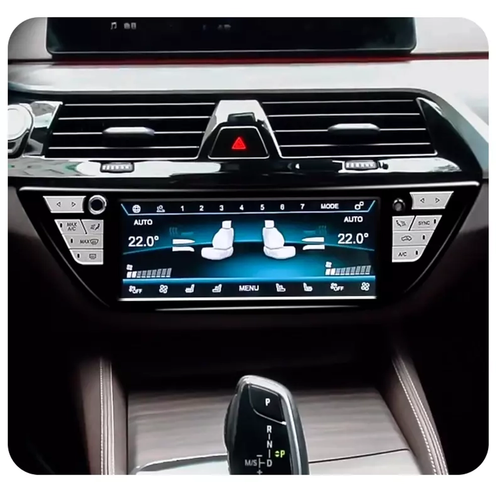 Сенсорная панель климата BMW X3 G01 2017-2023 - Carmedia ZF-2025-G01 c LCD (ЖК) экраном 8.8"