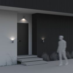 Уличный светильник на стену Maytoni   O574WL-01GR