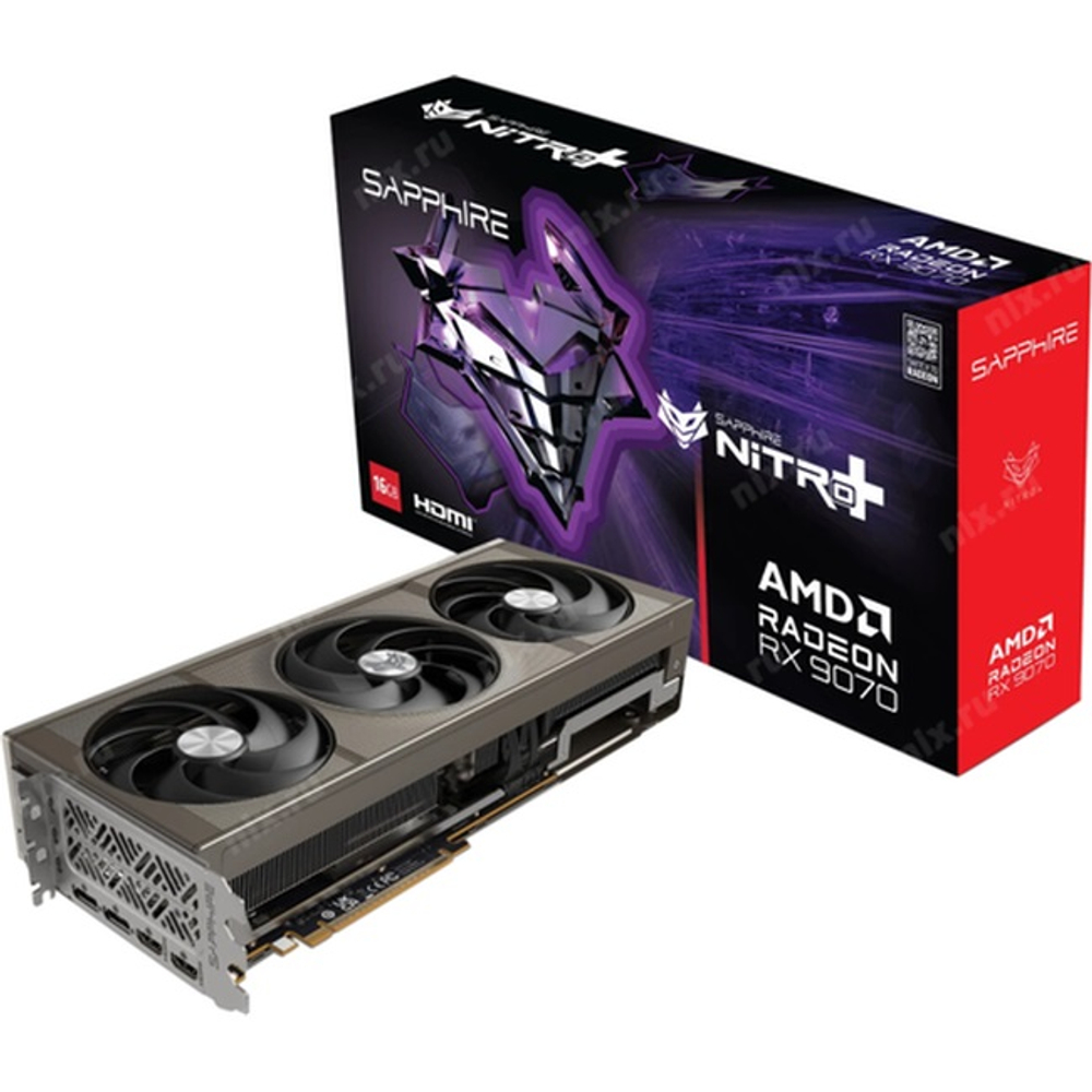 Видеокарта Sapphire Radeon RX 9070 NITRO+ OC 16GB (11349-01-20G)