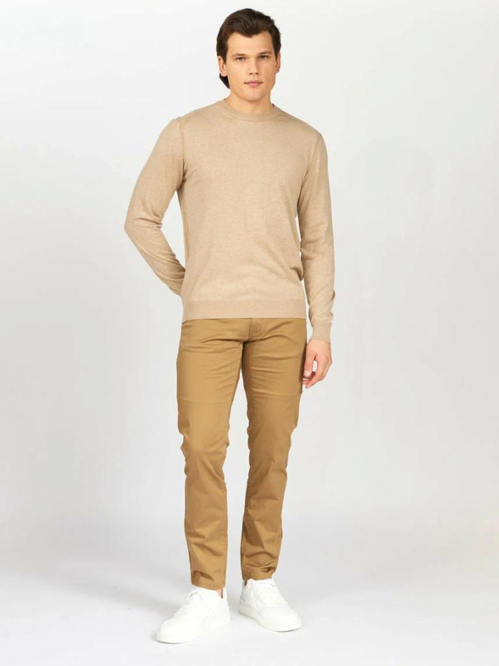 Брюки GROSTYLE 5-Pocket Satin Коричневый