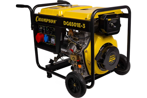 Генератор диз. CHAMPION DG6501E-3