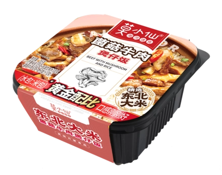 Рис саморазогревающийся с говядиной и грибами