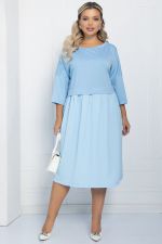 Платье бохо (голубое) П11634 LT Collection