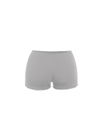 grey shorts