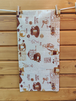 Набор кухонных полотенец, 3 шт , 45х60 см , рогожка