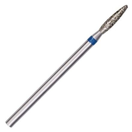 ВладМива Фреза алмазная 244 023 закругленная - Пламя (синяя)