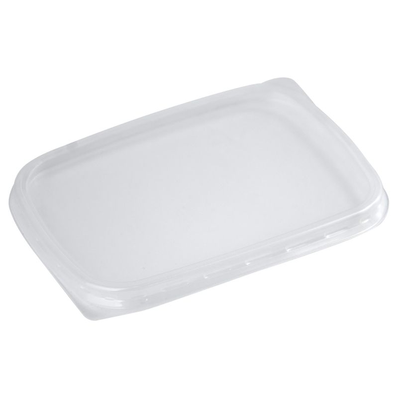 Крышка контейнера Upax-Unity полупрозрачная 108*82*3 мм (500 мл) 100 шт/уп 10 уп/кор