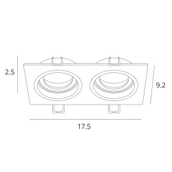 Точечный встраиваемый светильник ARTE LAMP