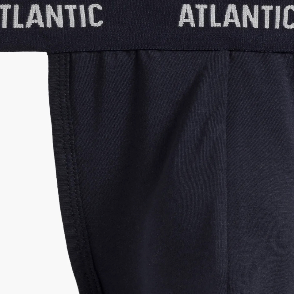 Мужские трусы джоки темно-синие ATLANTIC Jock Strap MP-1571