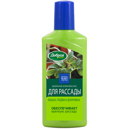 Удобрение Добрая Сила 250мл для рассады