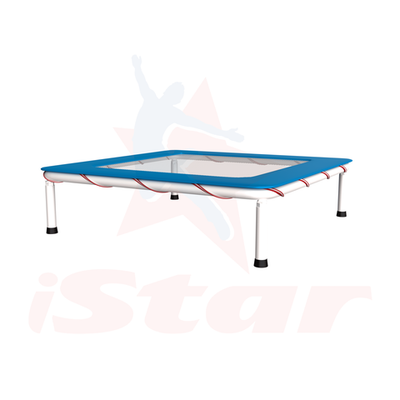 Детский батут профессиональный для Джампинга - четырехугольный - европейская сетка